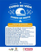 &lsquo;Cuido mi vida, cuido mi moto&rsquo;, campa&ntilde;a por el cuidado de los motociclistas