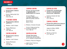 Programaci&oacute;n Festival Audiovisual Takeshima "Ojo de Buziraco" del 18 de noviembre