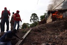 Autoridades distritales realizan operativo de restituci&oacute;n en el Cerro de la Antena