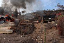 Autoridades distritales realizan operativo de restituci&oacute;n en el Cerro de la Antena