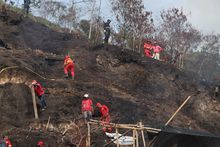 Autoridades distritales realizan operativo de restituci&oacute;n en el Cerro de la Antena