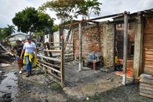 Gesti&oacute;n del Riesgo activ&oacute; la ERE ante incendio del asentamiento Villa Uribe