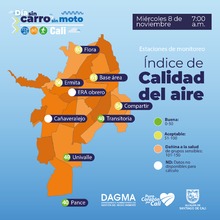 Cali inici&oacute; el &lsquo;d&iacute;a sin carro&rsquo; con ICA aceptable