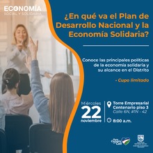&iexcl;&Uacute;nete al cambio! Invitaci&oacute;n exclusiva a los seminarios-taller para impulsar la Econom&iacute;a Social y Solidaria en Cali