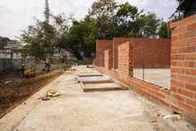 Construcci&oacute;n de la sede IPC El Lido avanza con fundici&oacute;n de losas y mamposter&iacute;a 