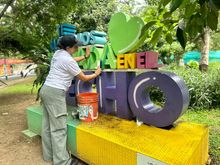 La Uaesp enluci&oacute; el Parque de La M&uacute;sica, en la Comuna 2