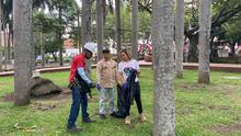 Unidad de Bienes y Servicios se puso la camiseta para embellecer el Parque Central R&iacute;o Cali
