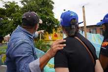 Periodistas de Cali recorrieron las obras de los &lsquo;Parques para la Vida&rsquo;