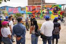 Periodistas de Cali recorrieron las obras de los &lsquo;Parques para la Vida&rsquo;