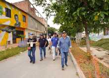 Periodistas de Cali recorrieron las obras de los &lsquo;Parques para la Vida&rsquo;