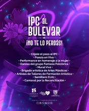 IPC al Bulevar ser&aacute; escenario contra la violencia hacia la mujer