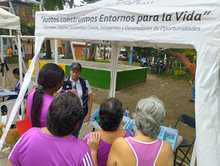 Habitantes del barrio San Carlos contaron con jornada de servicios de salud