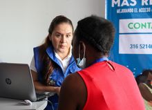 Fortalecimiento a la toma de declaraciones y respuesta a emergencias humanitarias