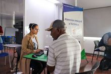 Fortalecimiento a la toma de declaraciones y respuesta a emergencias humanitarias