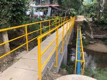 Nuevo puente peatonal en el corregimiento Los Andes