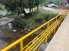 Nuevo puente peatonal en el corregimiento Los Andes
