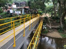 Nuevo puente peatonal en el corregimiento Los Andes