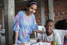 &lsquo;Pintando Valores&rsquo;, iniciativa comunitaria  que siembra oportunidades a trav&eacute;s del arte. 