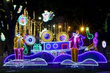 Alumbrado navide&ntilde;o 2023, &acute;Cali, un sorprendente relato popular&acute;