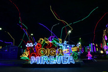 Alcalde se camin&oacute; &lsquo;la alborada&rsquo; de luces multicolores para dar la bienvenida al tiempo m&aacute;s alegre del a&ntilde;o