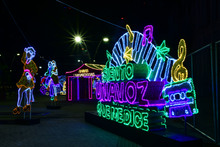 Alcalde se camin&oacute; &lsquo;la alborada&rsquo; de luces multicolores para dar la bienvenida al tiempo m&aacute;s alegre del a&ntilde;o