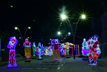 Alcalde se camin&oacute; &lsquo;la alborada&rsquo; de luces multicolores para dar la bienvenida al tiempo m&aacute;s alegre del a&ntilde;o
