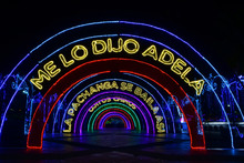 Alcalde se camin&oacute; &lsquo;la alborada&rsquo; de luces multicolores para dar la bienvenida al tiempo m&aacute;s alegre del a&ntilde;o