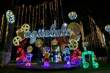 Alcalde se camin&oacute; &lsquo;la alborada&rsquo; de luces multicolores para dar la bienvenida al tiempo m&aacute;s alegre del a&ntilde;o