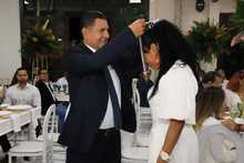 Gabinete distrital fue exaltado con la medalla al m&eacute;rito c&iacute;vico Santiago de Cali