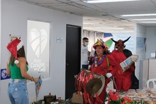 Los &lsquo;diablitos de Silo&eacute;&rsquo; pregonan las Noticias de Puro Coraz&oacute;n