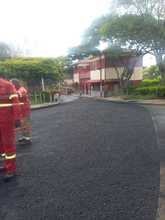 Renuevan corredor vial al interior del Colegio Santa Librada