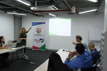 La imagen corresponde al tercer Consejo de CTeI de Cali.