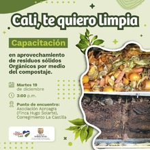 Capacitaci&oacute;n sobre aprovechamiento de residuos s&oacute;lidos org&aacute;nicos a trav&eacute;s del Compostaje