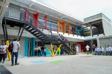 Nueva sede de primaria con capacidad para 140 estudiantes se inaugur&oacute; en Primitivo Crespo