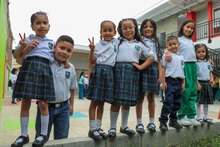 Nueva sede de primaria con capacidad para 140 estudiantes se inaugur&oacute; en Primitivo Crespo
