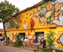 El Bulevar de Oriente se pinta de murales y oportunidades para emprendedores