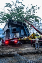 Parque Pac&iacute;fico recibe m&aacute;s piezas del buque ARC Jaime C&aacute;rdenas