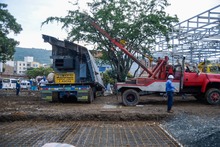 Parque Pac&iacute;fico recibe m&aacute;s piezas del buque ARC Jaime C&aacute;rdenas