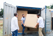 Lleg&oacute; el Domo para el planetario del Parque Tecnol&oacute;gico de Innovaci&oacute;n San Fernando