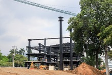 Lleg&oacute; el Domo para el planetario del Parque Tecnol&oacute;gico de Innovaci&oacute;n San Fernando