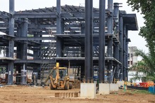 Lleg&oacute; el Domo para el planetario del Parque Tecnol&oacute;gico de Innovaci&oacute;n San Fernando