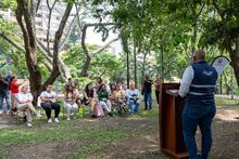 El murmullo del bosque se escucha en el corredor del r&iacute;o Cali