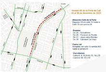 Conozca los cierres viales para eventos de la Feria de Cali 2023