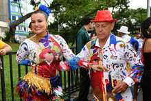 Brillo, color y elegancia, el atuendo que vistieron los bailarines del &lsquo;Sals&oacute;dromo Cali 2023&rsquo;