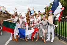 Brillo, color y elegancia, el atuendo que vistieron los bailarines del &lsquo;Sals&oacute;dromo Cali 2023&rsquo;