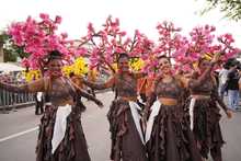 Propios y visitantes se gozaron el desfile del Cali Viejo