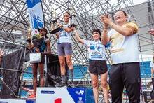 Un antioque&ntilde;o y una cale&ntilde;a,  los mejores en la Carrera Atl&eacute;tica San Silvestre 7K de Cali