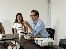 Viceministro de Educaci&oacute;n sostuvo reuni&oacute;n con Tatiana Aguilar Rodr&iacute;guez jefe de la cartera educativa de Santiago de Cali