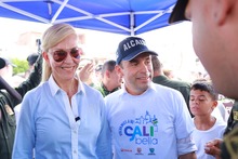 La iniciativa &lsquo;Volvamos a mi Cali bella&rsquo; contribuye al embellecimiento del  Parque Longitudinal 72W