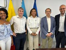 Embajada de Francia y Secretar&iacute;a de Educaci&oacute;n trabajan en convenio para el aprendizaje del franc&eacute;s en instituciones educativas oficiales